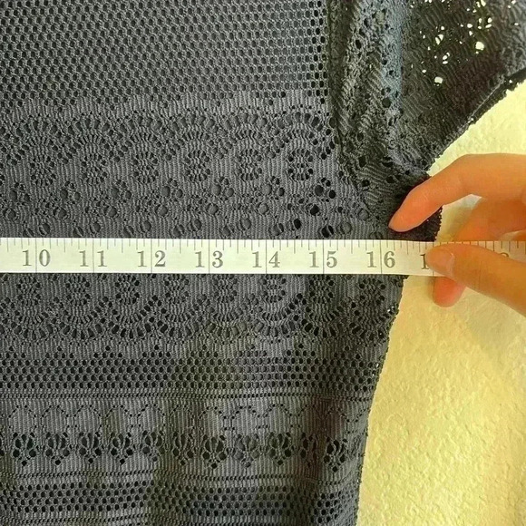 Banana Republic Women's‎ Navy Blue Lace Shift Dress S business - Picture 2 of 6